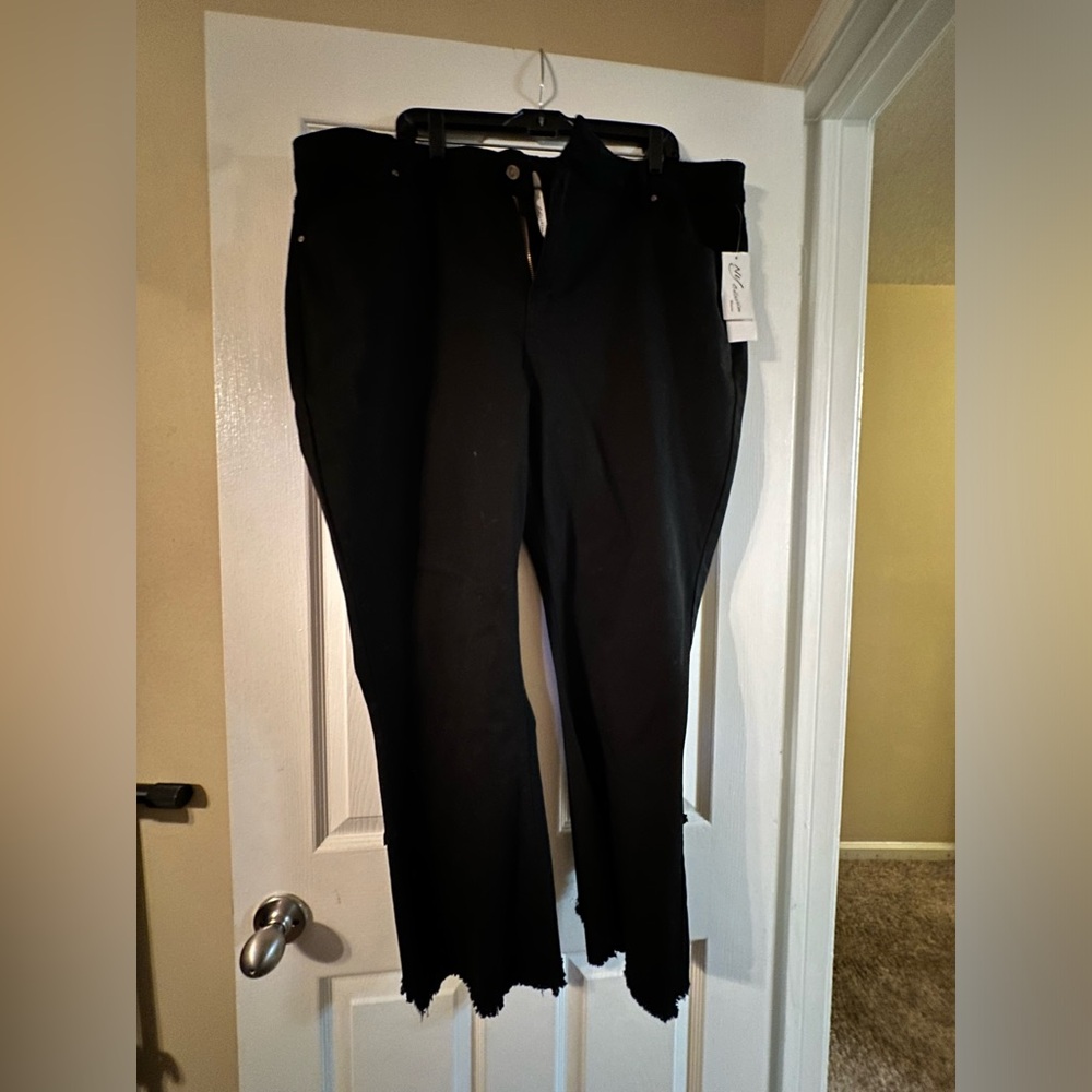 NY Collection plus size 22 black jeans with tags